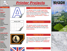 Tablet Screenshot of printerprojects.com